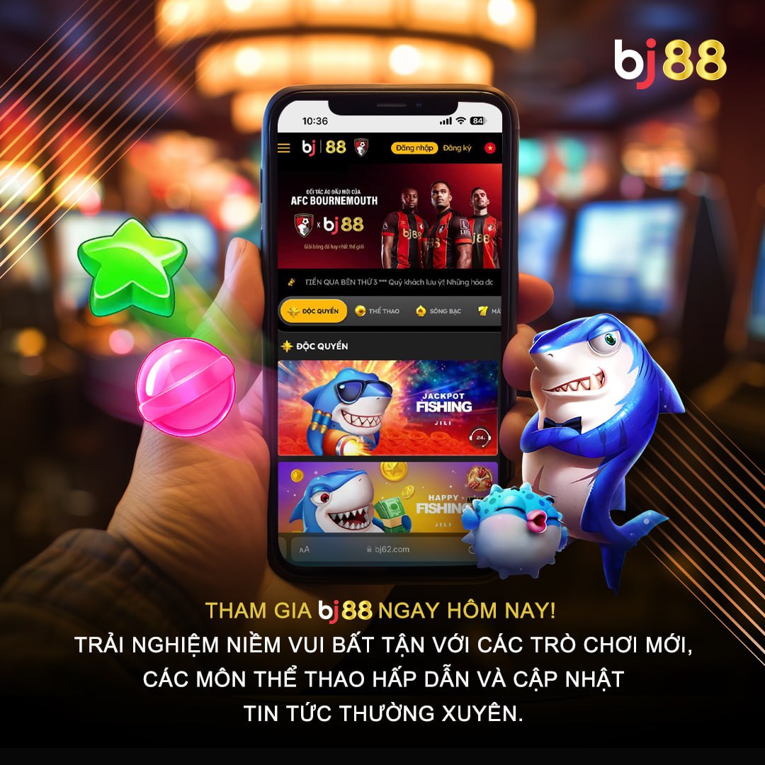 Tham gia BJ888 ngay nhận thưởng hấp dẫn