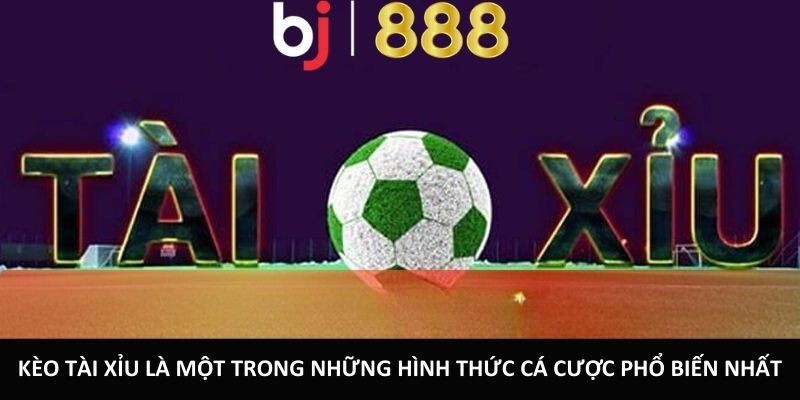 Kèo tài xỉu là một trong những hình thức cá cược phổ biến nhất