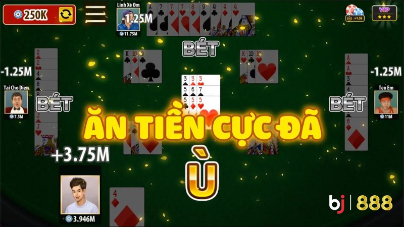 Sâm là trò chơi kết hợp giữa chiến thuật và sự may mắn
