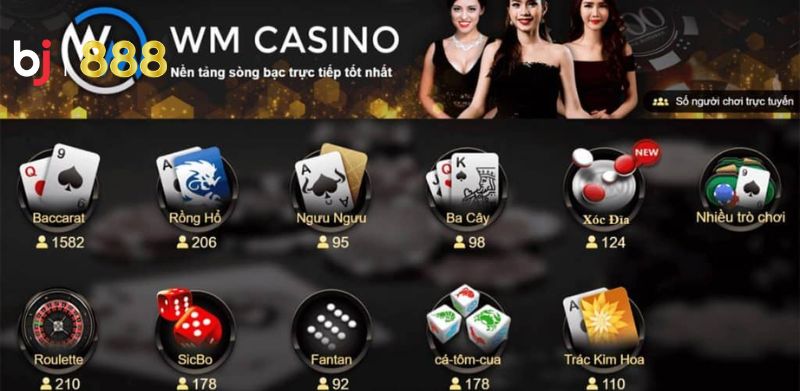 Hướng dẫn tham gia sảnh casino WM đơn giản và nhanh chóng